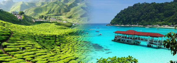 KUALA LUMPUR TEA PLANTATIONS PERHENTIAN ISLAND